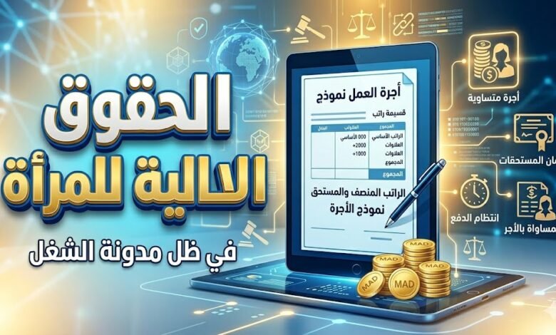 الحقوق المالية للمرأة في ظل مدونة الشغل “أجرة العمل نمودج” الحقوق المالية للمرأة في ظل مدونة الشغل “أجرة العمل نمودج”