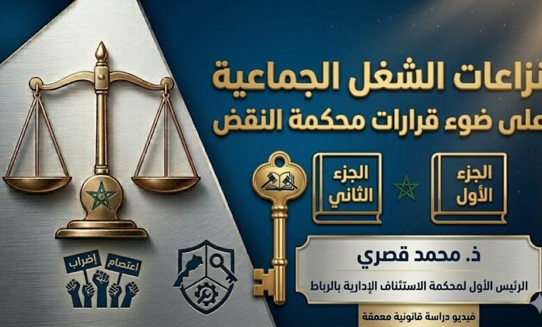 نزاعات الشغل الجماعية على ضوء قرارات محكمة النقض