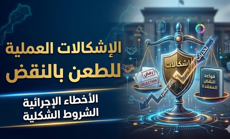 الإشكالات العملية للطعن بالنقض