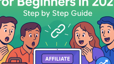 Affiliate Marketing for Beginners in 2025 – Step by Step Guide