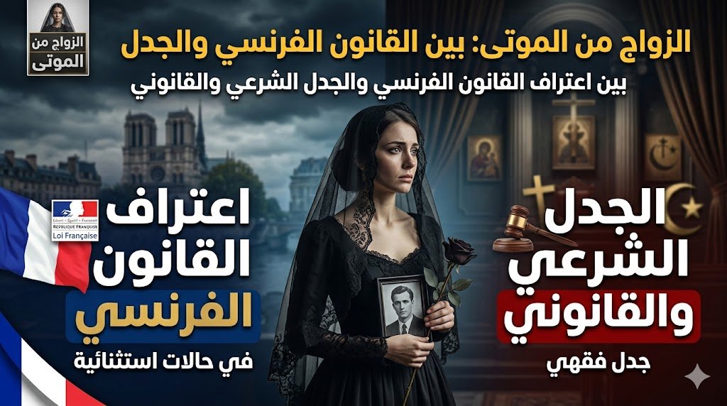 الزواج من الموتى: بين اعتراف القانون الفرنسي والجدل الشرعي والقانوني 1
